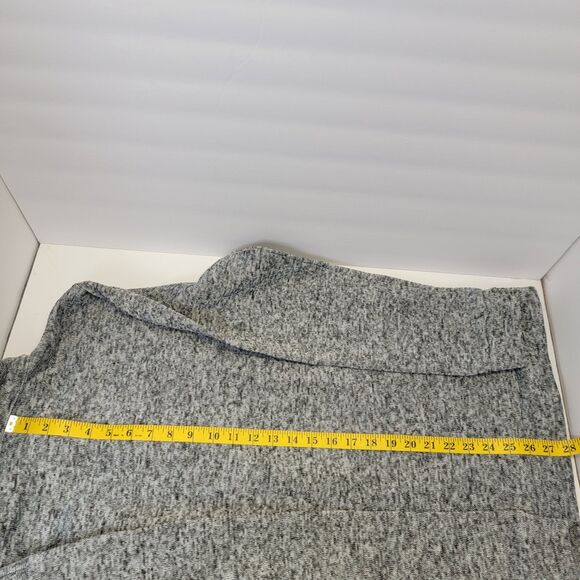 Coofandy Mens Marled Gray Qtr Button Pullover Long Sleeve Sweater S NWT - Picture 11 of 16